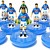 Subbuteo Andrew Table Soccer Sampdoria 2007-2008 on classic Hasbro bases